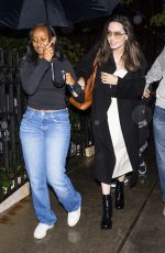 ANGELINA JOLIE Out Shopping in New York 10/04/2022