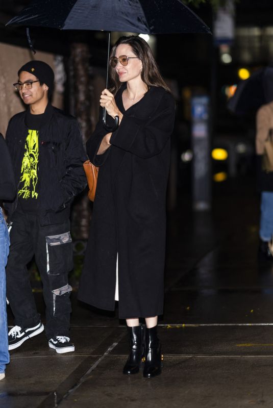 ANGELINA JOLIE Out Shopping in New York 10/04/2022
