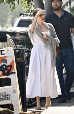 ANGELINA JOLIE Shopping at Lassens in Los Angeles 10/05/2022