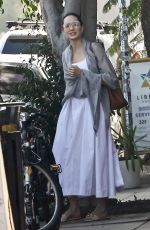 ANGELINA JOLIE Shopping at Lassens in Los Angeles 10/05/2022