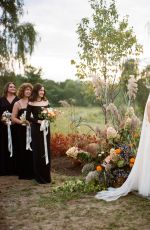 ANNASOPHIA ROBB - Wedding Photodiary for Vogue, September 2022
