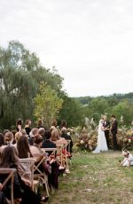 ANNASOPHIA ROBB - Wedding Photodiary for Vogue, September 2022