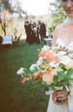 ANNASOPHIA ROBB - Wedding Photodiary for Vogue, September 2022