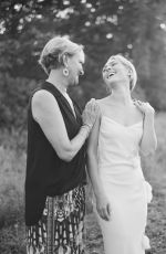 ANNASOPHIA ROBB - Wedding Photodiary for Vogue, September 2022
