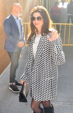ANNE HATHAWAY Arrives at ABC Studios in New York 10/12/2022