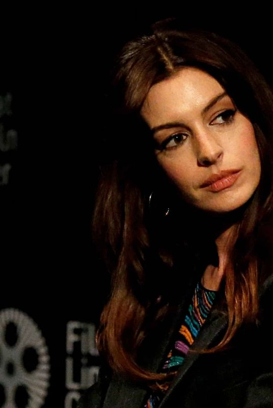 ANNE HATHAWAY at Armageddon Time Press Conference at 60th New York Film Festival 10/12/2022