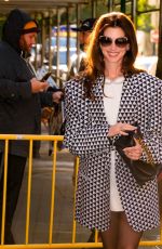 ANNE HATHAWAY Out and About in New York 10/12/2022