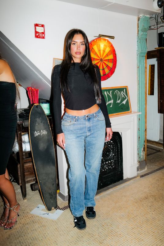 ANSTASIA KARANIKOLAOU at Sun-ny Side Up 3 Year Anniversary in New York 10/11/2022