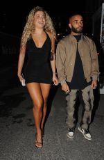 ANTIGONI BUXTON Arrives at Menagerie Bar and Restaurant in Manchester 10/08/2022