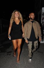 ANTIGONI BUXTON Arrives at Menagerie Bar and Restaurant in Manchester 10/08/2022