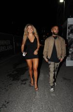 ANTIGONI BUXTON Arrives at Menagerie Bar and Restaurant in Manchester 10/08/2022