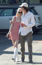 ANYA TAYLOR-JOY and Malcolm McRae Out in Studio City 10/30/2022