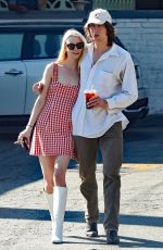 ANYA TAYLOR-JOY and Malcolm McRae Out in Studio City 10/30/2022