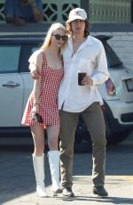 ANYA TAYLOR-JOY and Malcolm McRae Out in Studio City 10/30/2022