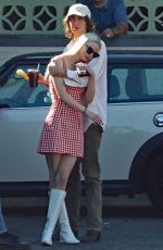 ANYA TAYLOR-JOY and Malcolm McRae Out in Studio City 10/30/2022