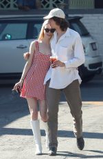 ANYA TAYLOR-JOY and Malcolm McRae Out in Studio City 10/30/2022
