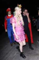 ANYA TAYLOR-JOY Arrives at a Halloween Party in West Hollywood 10/29/2022