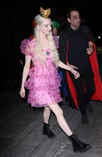 ANYA TAYLOR-JOY Arrives at a Halloween Party in West Hollywood 10/29/2022