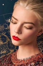 ANYA TAYLOR-JOY for Dior Holiday Fall/Winter 2022 Campaign