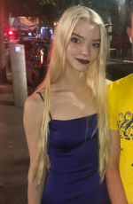 ANYA TAYLOR-JOY on a Date Night in Sydney 10/16/2022