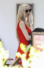 ANYA TAYLOR-JOY Out for Llunch at Mark & Vinny