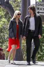 ANYA TAYLOR-JOY Out for Llunch at Mark & Vinny