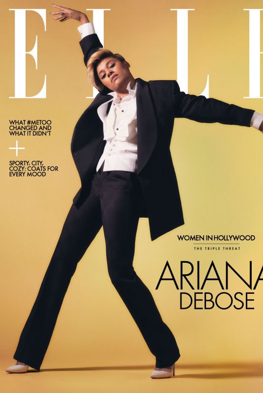 ARIANA DEBOSE in Elle: The Women in Hollywood Issue, November 2022