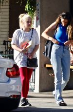 ARIEL WINTER at Alfreds Cafe in Studio City 09/30/2022