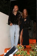ASHLEE SIMPSON and Evan Ross Arrives at Vas Morgan