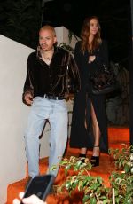ASHLEE SIMPSON and Evan Ross Arrives at Vas Morgan