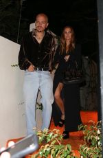ASHLEE SIMPSON and Evan Ross Arrives at Vas Morgan