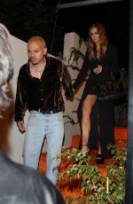 ASHLEE SIMPSON and Evan Ross Arrives at Vas Morgan