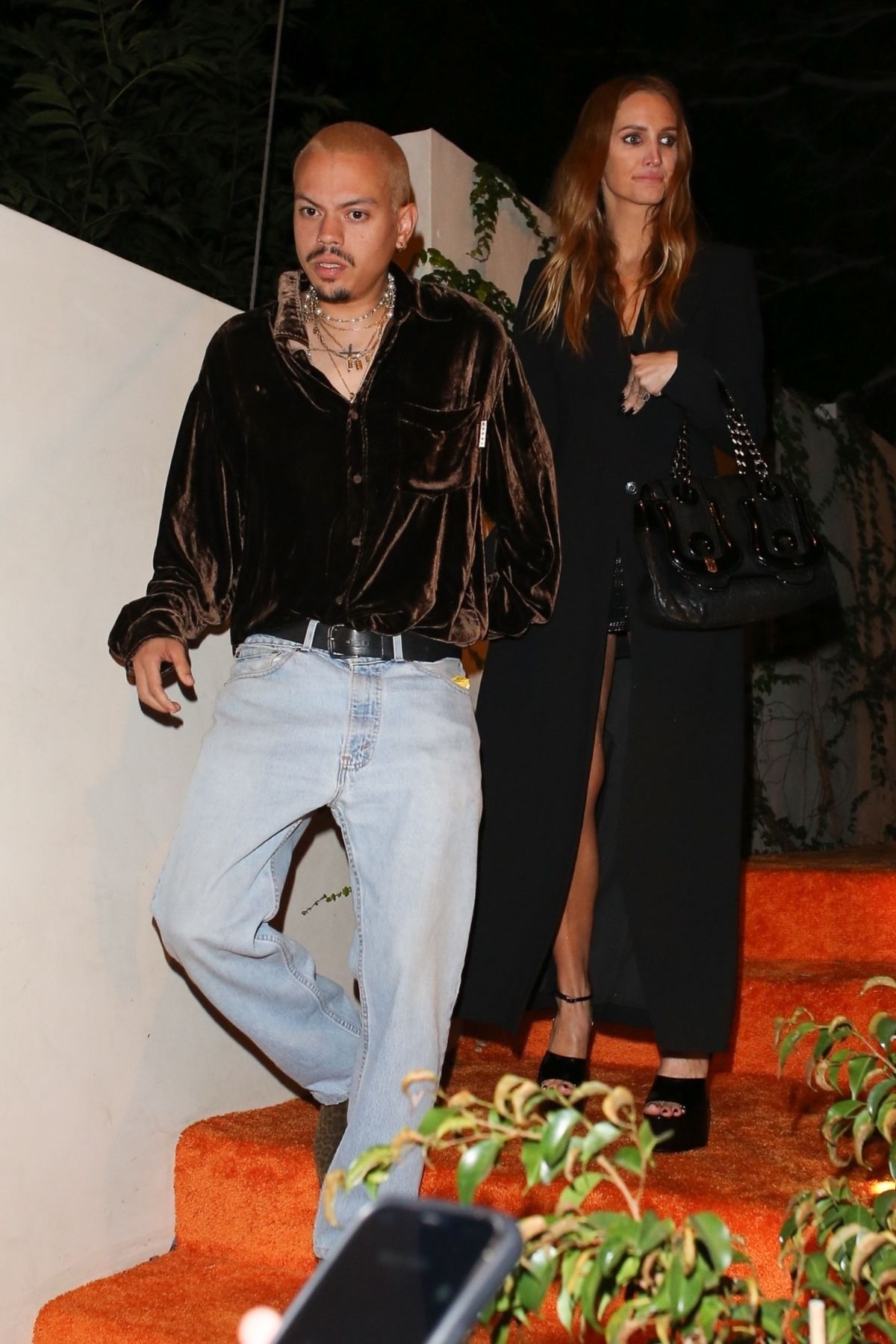 ASHLEE SIMPSON and Evan Ross Arrives at Vas Morgan’s Halloween Party in ...