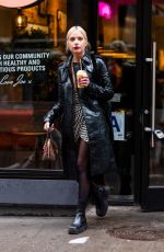 ASHLEY BENSON Out and About in New York 10/04/2022