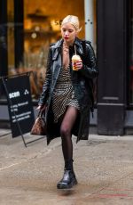 ASHLEY BENSON Out and About in New York 10/04/2022