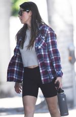 ASHLEY GREENE Out and About in West Hollywood 10/01/2022