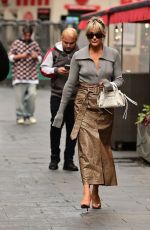 ASHLEY ROBERTS Arrives at Global Radio Studios in London 10/17/2022