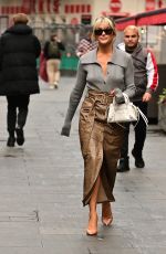 ASHLEY ROBERTS Arrives at Global Radio Studios in London 10/17/2022