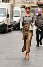 ASHLEY ROBERTS Arrives at Global Radio Studios in London 10/17/2022