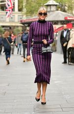 ASHLEY ROBERTS Arrives at Global Radio Studios in London 10/24/2022