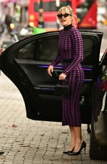 ASHLEY ROBERTS Arrives at Global Radio Studios in London 10/24/2022