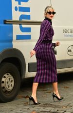 ASHLEY ROBERTS Arrives at Global Radio Studios in London 10/24/2022