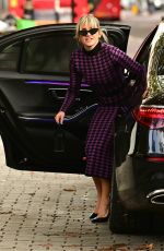ASHLEY ROBERTS Arrives at Global Radio Studios in London 10/24/2022