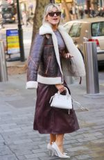 ASHLEY ROBERTS Arrives at Her Radio Appearance at Heart in London 10/18/2022
