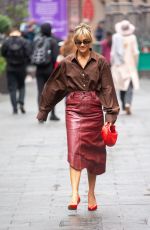 ASHLEY ROBERTS Leaveds Global Radio Studios in London 10/13/2022