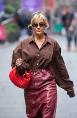 ASHLEY ROBERTS Leaveds Global Radio Studios in London 10/13/2022