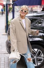 ASHLEY ROBERTS Leaves Global Radio in London 10/04/2022