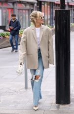 ASHLEY ROBERTS Leaves Global Radio in London 10/04/2022