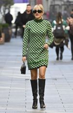 ASHLEY ROBERTS Leaves Heart FM Breakfast Show in London 10/06/2022