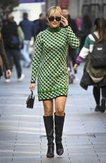 ASHLEY ROBERTS Leaves Heart FM Breakfast Show in London 10/06/2022